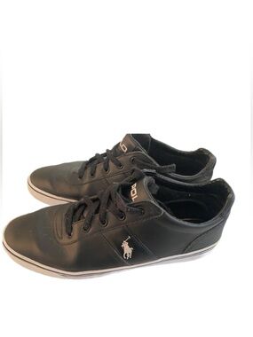 Polo Ralph Lauren Leather Lace Up Sneakers Men Size 13